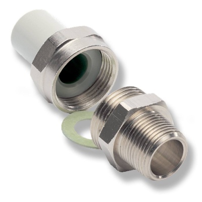 резьбовое соед-е 25x3/4 НР EKOPLASTIK