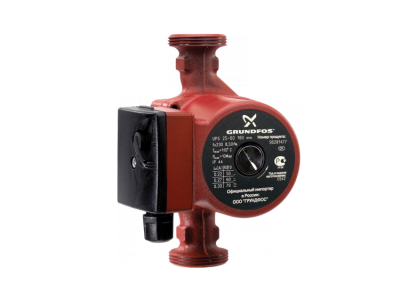 GRUNDFOS UPS 25-60 с гайками насос