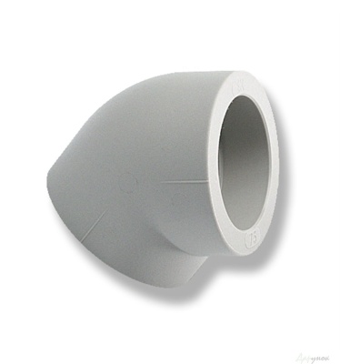 Колено 40\45 EKOPLASTIK