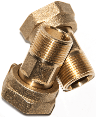 Комплект присоединителей для счетчика воды/тепла D15..